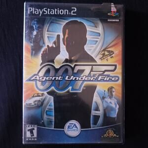 James Bond 007 in Agent Under Fire Sony PlayStation 2 PS2 2002 Complete w/Manual